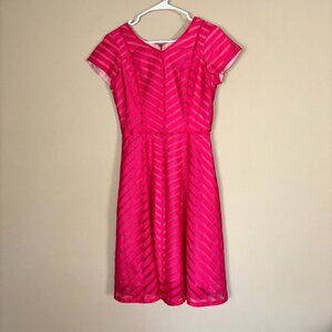 Autumn Kimball for Shabby Apple Pink Striped Dress - Size 6